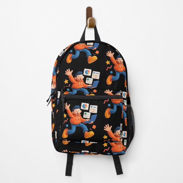 Item preview, Floating SaaS Boy – Playful 3D Illustration designed and sold by krazzyremo.