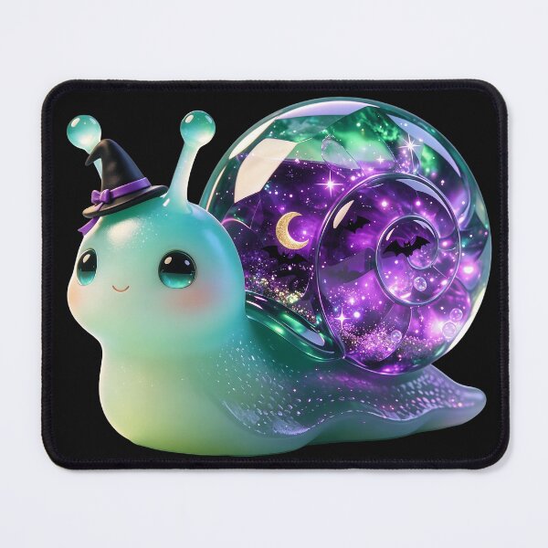 Item preview, Emerald Snail - Magic Potion & Midnight Starry Bats designed and sold by ABYSSLAB.