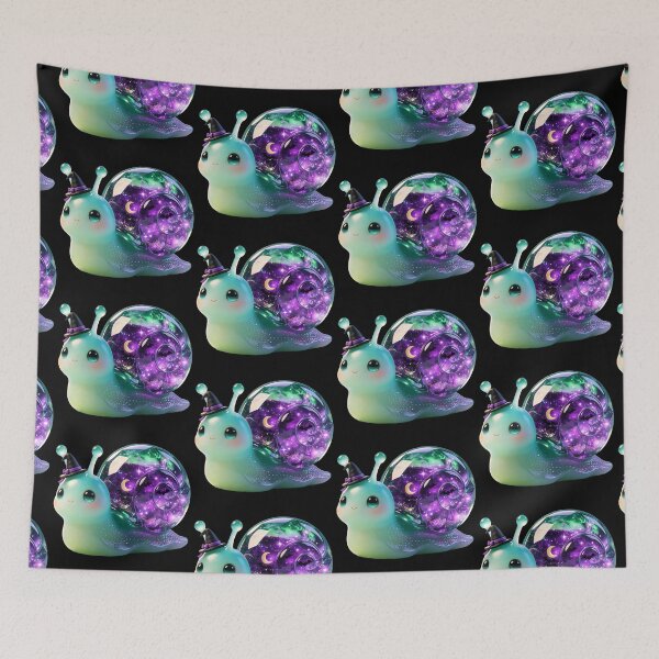 Item preview, Emerald Snail - Magic Potion & Midnight Starry Bats designed and sold by ABYSSLAB.
