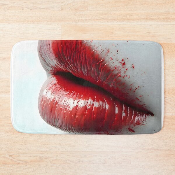 Item preview, Beautiful Bold Red Lips designed and sold by UrbanTempleArt.