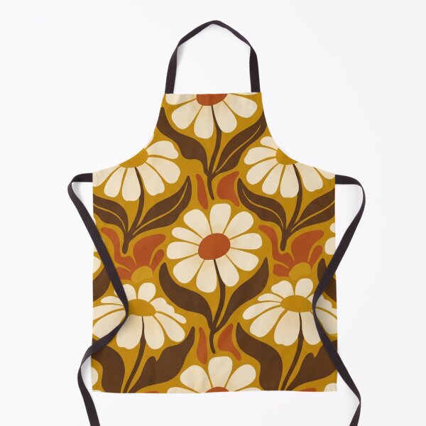 Item preview, Retro Groovy Daisy Floral Seamless Pattern designed and sold by FashioonTrends.