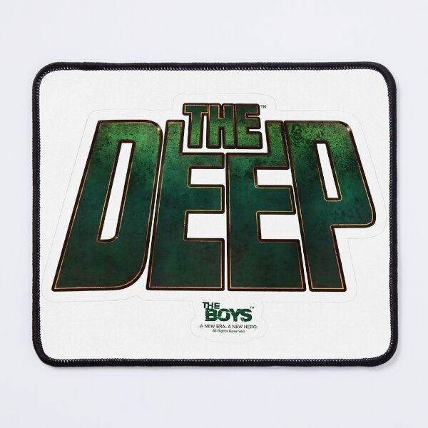 Item preview, The Deep Metallic Aquatic Superhero designed and sold by stickerjiggel.