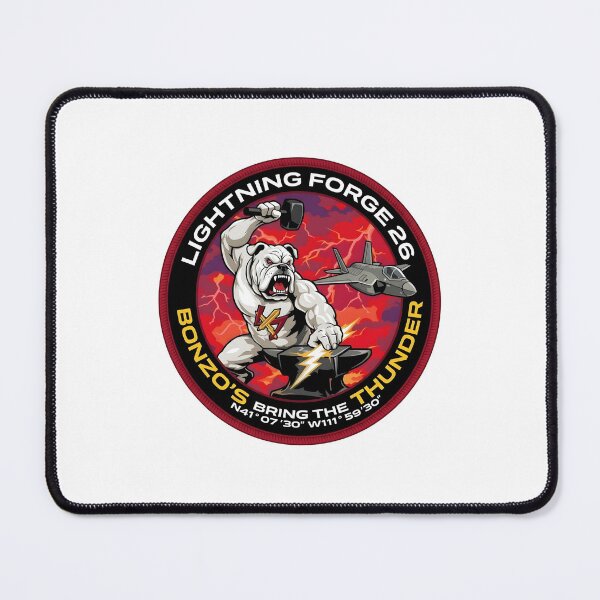 Item preview, Lightning Forge 26 Military Patch Design designed and sold by CharlieDesings.
