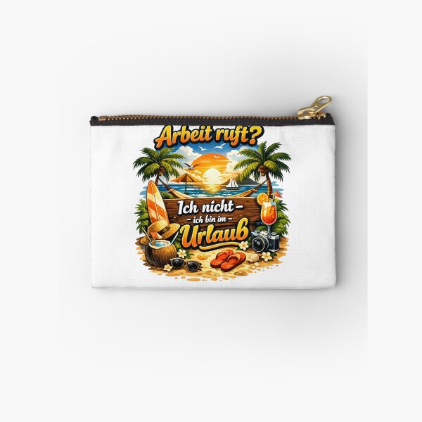 Item preview, Sun, beach, no work design – summer holiday motif for maximum laziness, vacation & work refusal. designed and sold by CoolContent Factory.