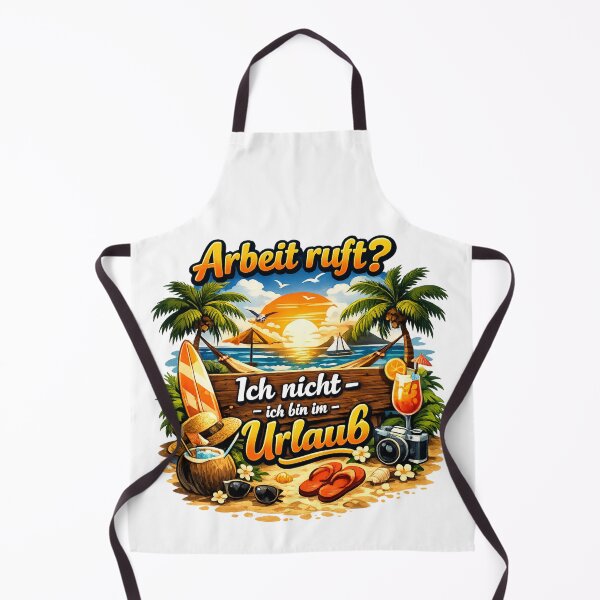 Item preview, Sun, beach, no work design – summer holiday motif for maximum laziness, vacation & work refusal. designed and sold by CoolContent Factory.
