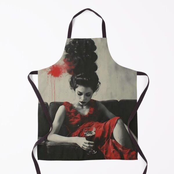 Item preview, Retro Suburban Cool Beehive Woman Portrait designed and sold by UrbanTempleArt.