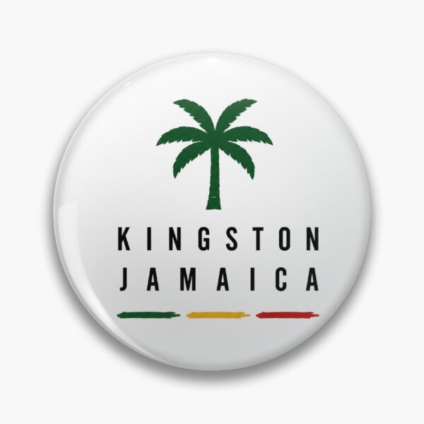 Item preview, Kingston Jamaica Palm Tree | Caribbean Island Design designed and sold by IGLCreative.