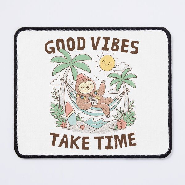 Item preview, Good Vibes Take Time designed and sold by GODZILLARGE.