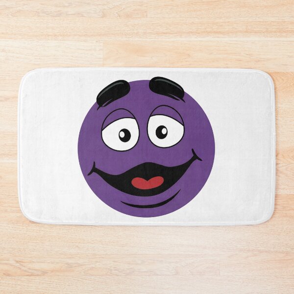 Item preview, Happy Purple Character Head Design designed and sold by snugglee.