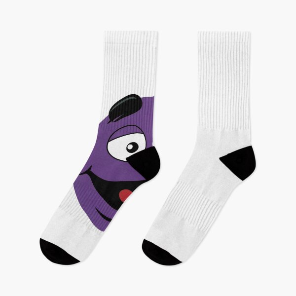 Item preview, Happy Purple Character Head Design designed and sold by snugglee.