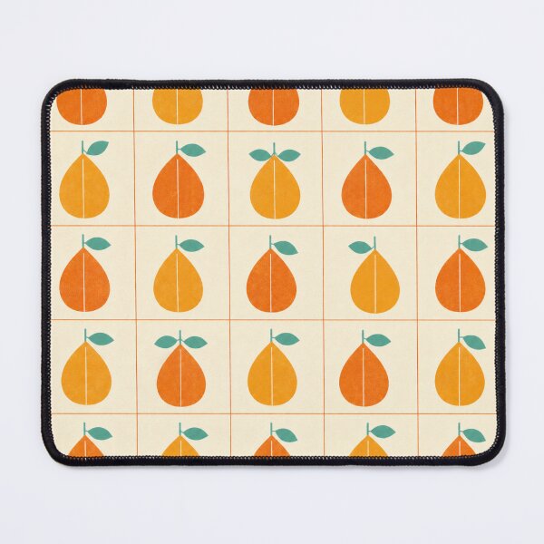 Item preview, Retro Pear Tile Pattern designed and sold by mellow-koko.