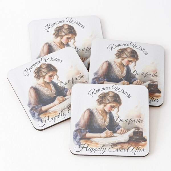 Item preview, Romance Writers Do It For The Happily Ever After - Graphic designed and sold by Wabidasse's Tip-Top Tees.