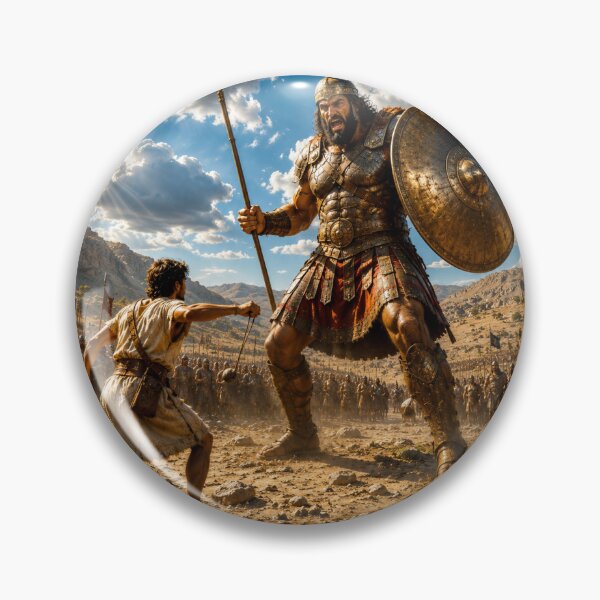 Item preview, David and Goliath designed and sold by Jesus is Lord Wear.