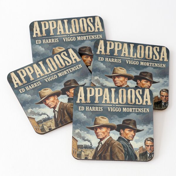 Item preview, Unwavering Justice – Appaloosa Fine Art Print designed and sold by Art's Diner.