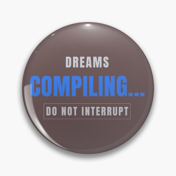 Item preview, Dreams Compiling Minimalist Tech Design designed and sold by HeartAndArtShop.