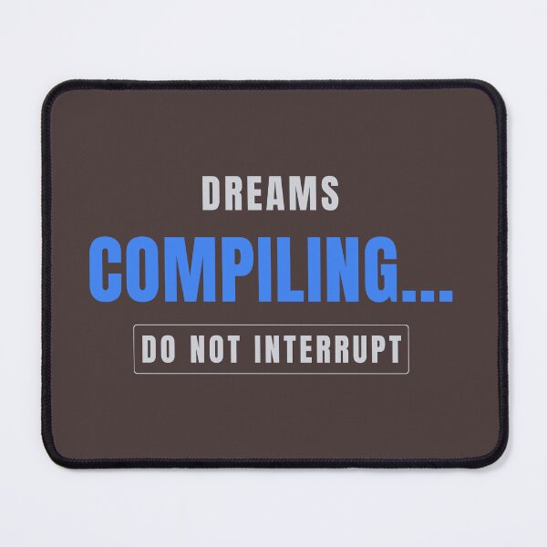 Item preview, Dreams Compiling Minimalist Tech Design designed and sold by HeartAndArtShop.