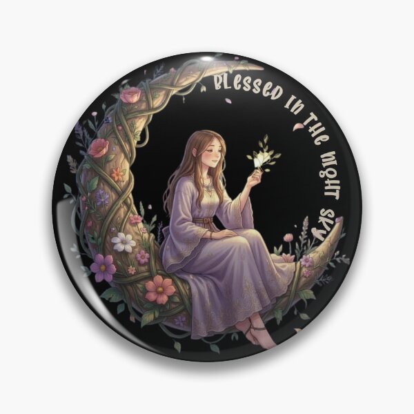 Item preview, Blessed in the Night Sky | Cottagecore Witch Design designed and sold by Starlett Designs.