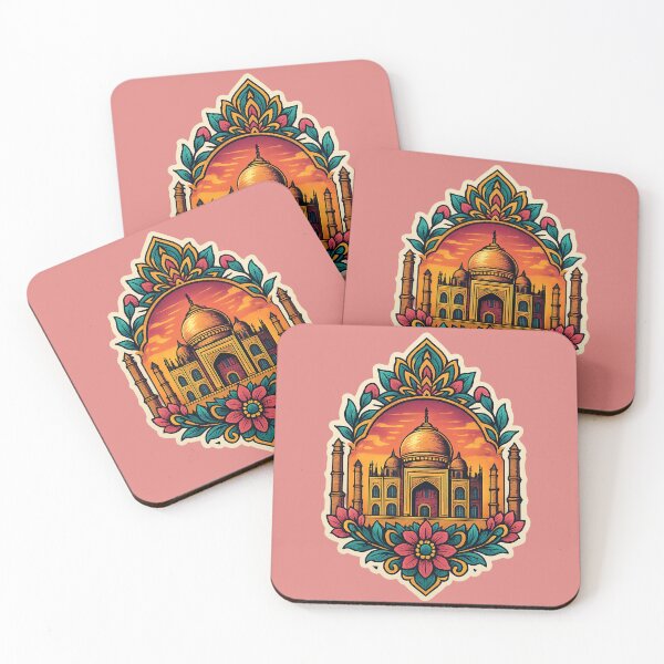 Item preview, Taj Mahal Sticker designed and sold by krazzyremo.