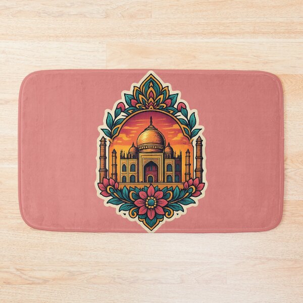 Item preview, Taj Mahal Sticker designed and sold by krazzyremo.