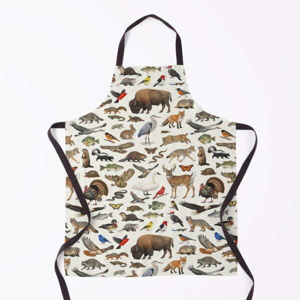 Item preview, Animals of Illinois Retro Style Identification Chart designed and sold by kakarikihill.