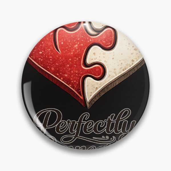 Item preview, Perfectly Connected Puzzle Heart Design – Soulmate Love, Friendship & Relationship Gift designed and sold by Velmart.