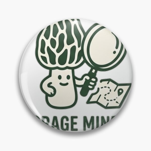 Item preview, Minimalist Morel Mushroom Foraging Line Art T-Shirt . designed and sold by AGawas.