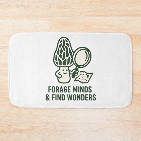 Item preview, Minimalist Morel Mushroom Foraging Line Art T-Shirt . designed and sold by AGawas.