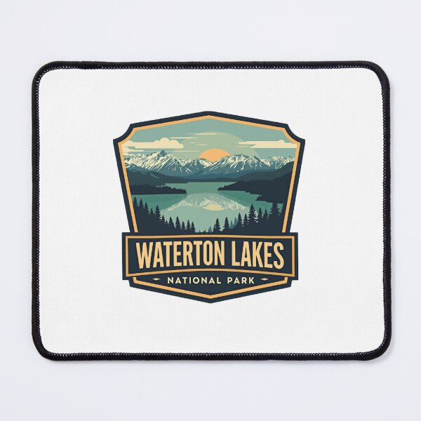 Item preview, Waterton Lakes National Park Adventure Travel Nature Explorer designed and sold by Simsimah26Parks.