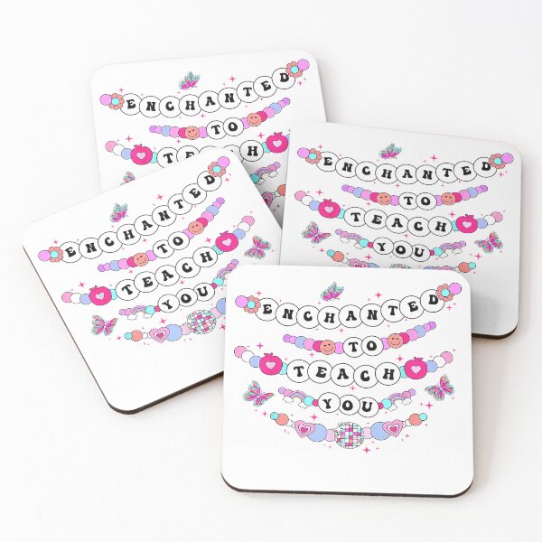 Item preview, Enchanted to Teach You Bracelet Teacher Funny Back to School T-Shirt designed and sold by DArtfulStudio.