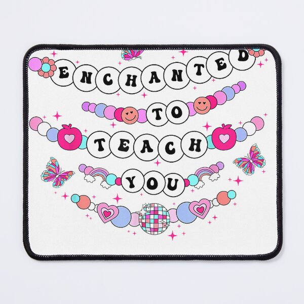 Item preview, Enchanted to Teach You Bracelet Teacher Funny Back to School T-Shirt designed and sold by DArtfulStudio.