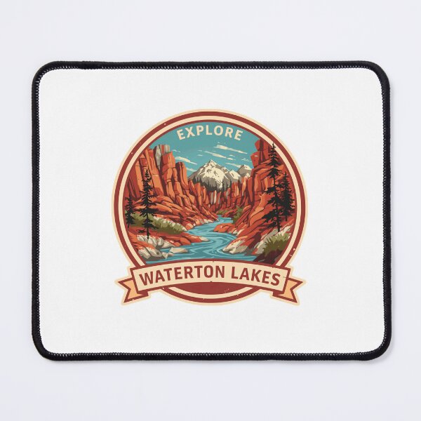 Item preview, Explore Waterton Lakes National Park Travel Hiking designed and sold by Simsimah26Parks.