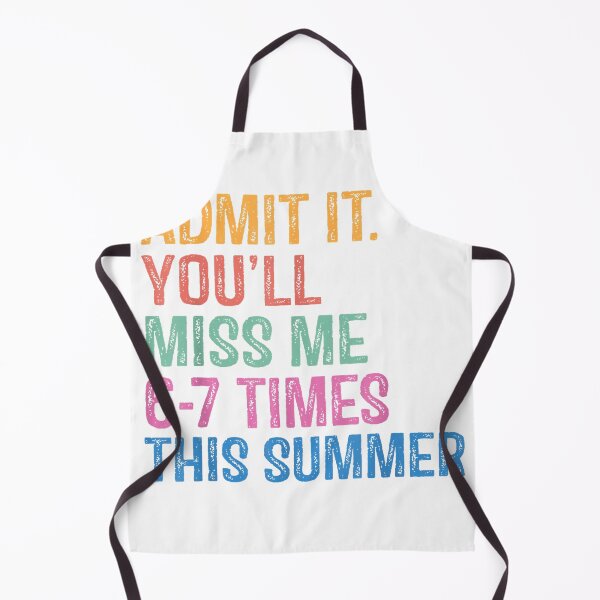 Item preview, End of School Teacher Admit It You'll Miss Me 67 Last Day T-Shirt designed and sold by DArtfulStudio.