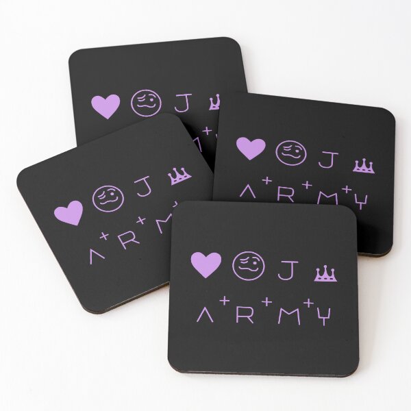 Item preview, BTS jungkook tattoo purple designed and sold by Morcawork.