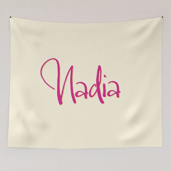 Item preview, NADIA personalized type design designed and sold by CharlottePlaceArt.