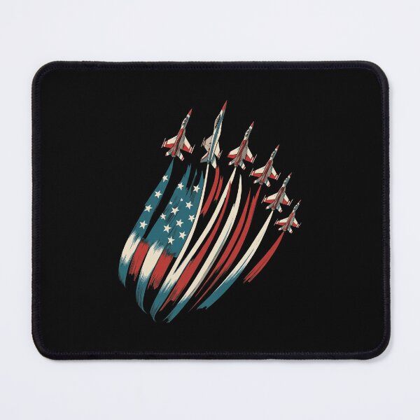 Item preview, Vintage American Flag Jet Planes Formation Air Show designed and sold by Vermanartist.