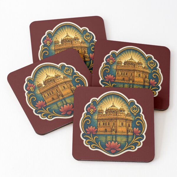 Item preview, Golden Temple Colorful Sticker designed and sold by krazzyremo.