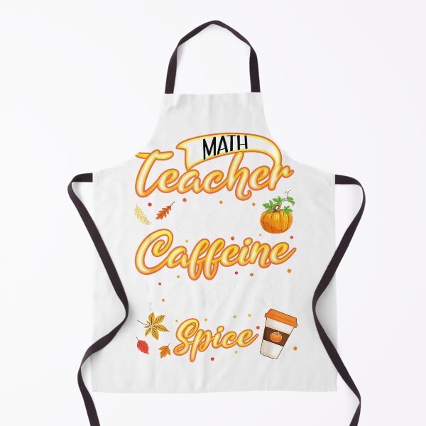 Item preview, Fall Season Math Teacher Caffeine Pumpkin Spice Latte Coffee T-Shirt designed and sold by SavsMerch.