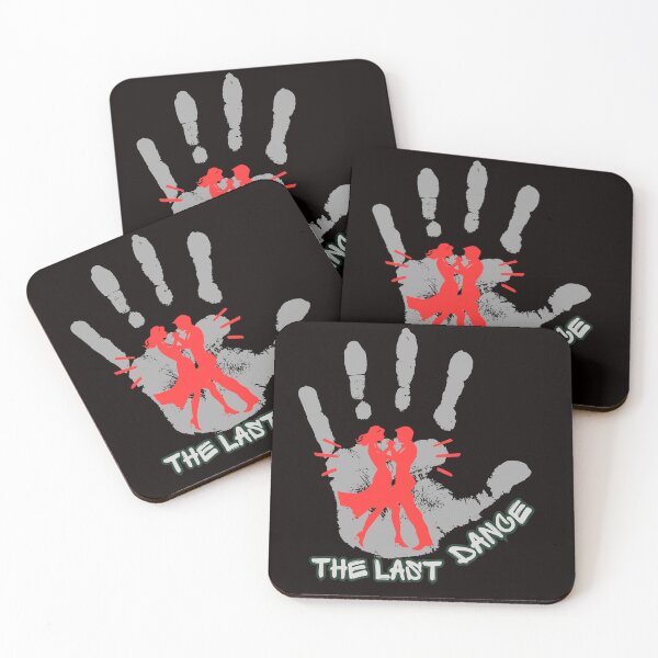 Item preview, The Last Dance – Dark Romantic Handprint Silhouette Design designed and sold by Tadeusz1.