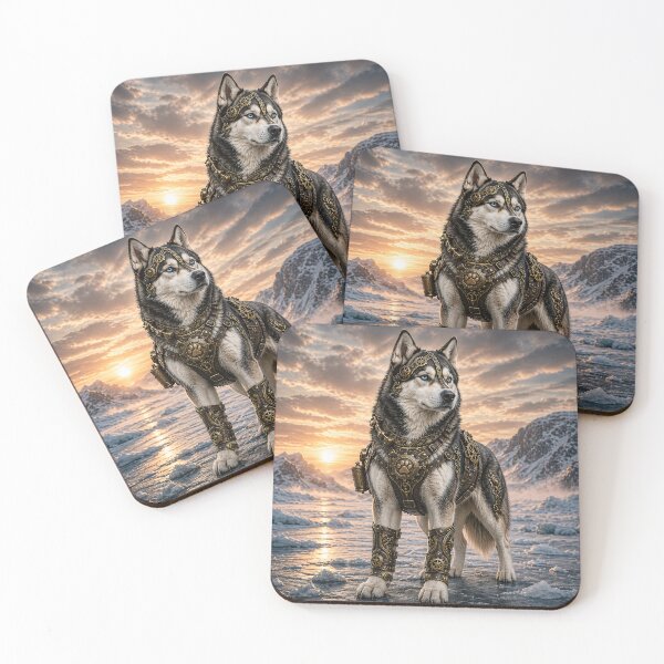 Item preview, Camiseta Steampunk de Husky Siberiano - Arte Mecánico de Husky Siberiano - Perro con Estilo Lobo designed and sold by Altered Art By Steve.