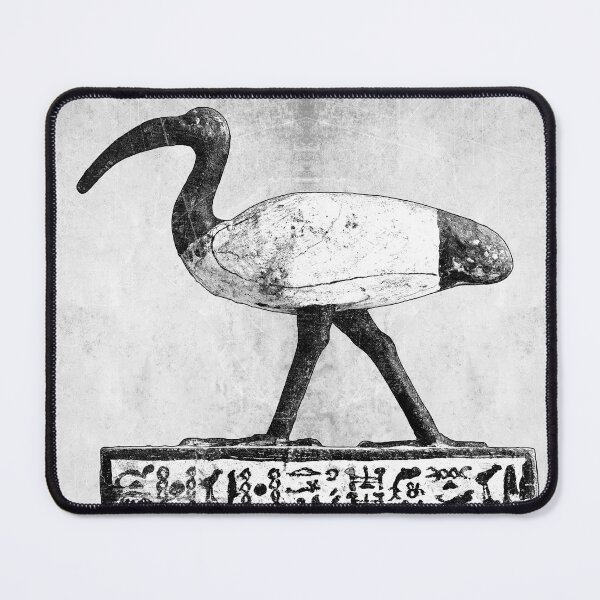 Item preview, Ancient Egyptian Thoth Ibis Bird Artifact Hieroglyphic Base 712 BCE designed and sold by Ghoul Enterprises.