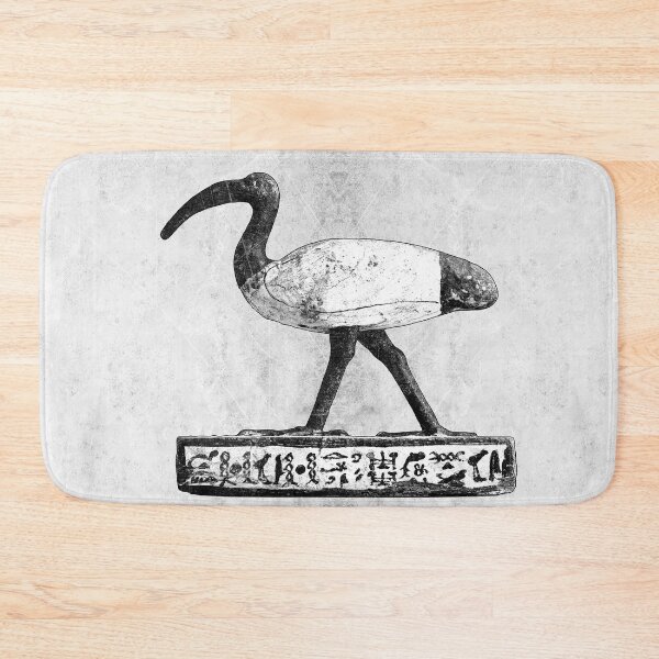 Item preview, Ancient Egyptian Thoth Ibis Bird Artifact Hieroglyphic Base 712 BCE designed and sold by Ghoul Enterprises.