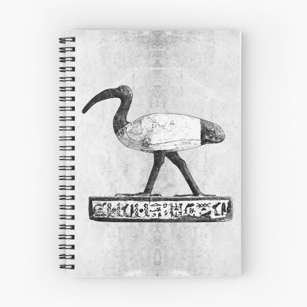 Item preview, Ancient Egyptian Thoth Ibis Bird Artifact Hieroglyphic Base 712 BCE designed and sold by Ghoul Enterprises.