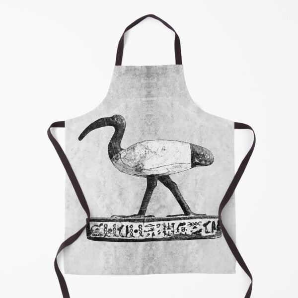 Item preview, Ancient Egyptian Thoth Ibis Bird Artifact Hieroglyphic Base 712 BCE designed and sold by Ghoul Enterprises.