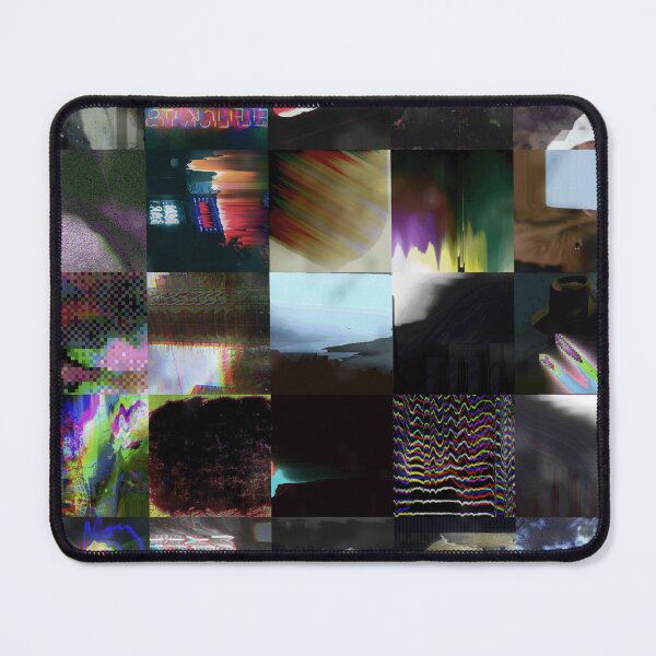 Item preview, 1FB1F9F4 Cyberpunk Glitch Art Mosaic Abstract Neon Synthwave Techno Design designed and sold by Terry Bain.