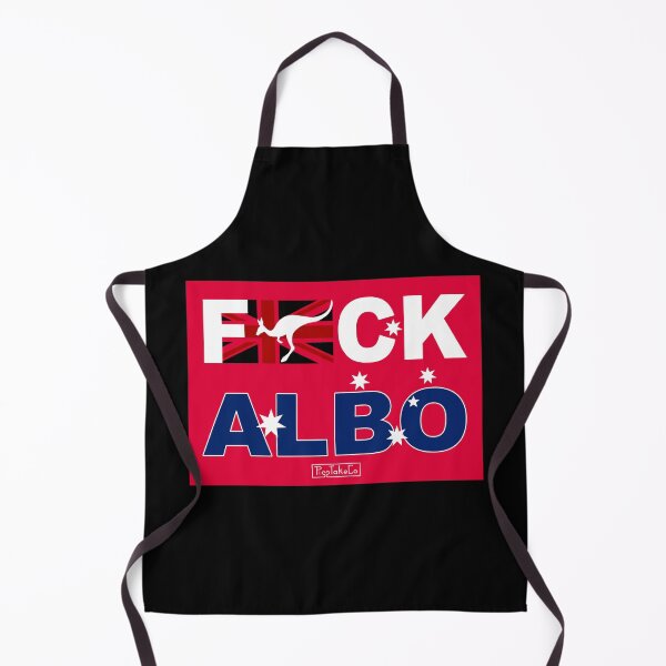 Item preview, F ck Albo Bumper Sticker Red designed and sold by PISS TAKE .