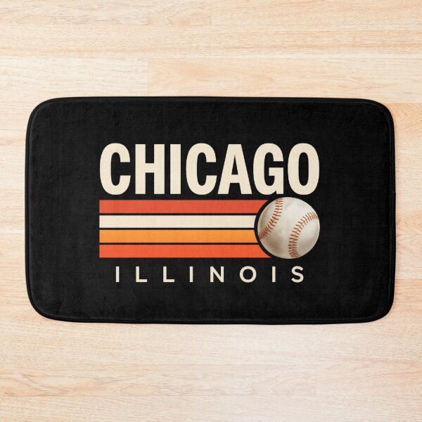 Item preview, chicago baseball retro stripes designed and sold by LuloCreative.
