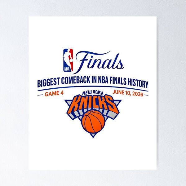 Item preview, New York Knicks Game 4 Biggest Comeback In NBA Finals History designed and sold by SweetCornrrFun.
