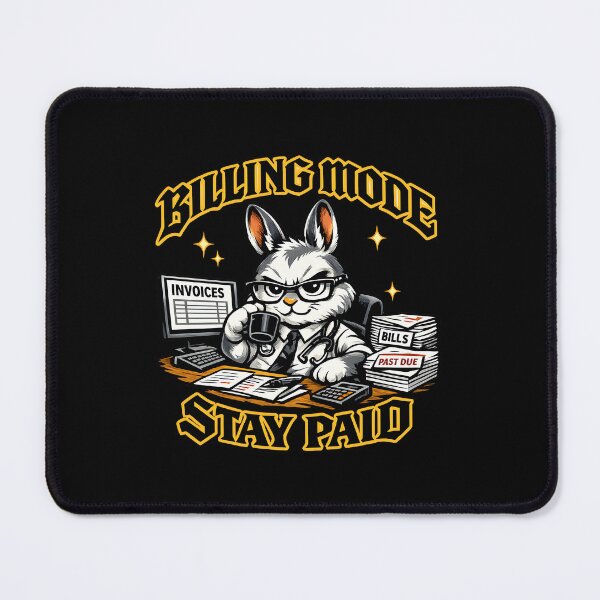 Item preview, Gothic Bunny Medical Biller Clinical Billing Specialist Revenue Cycle Professional Medical Billing Appreciation Gift Healthcare Finance Expert Billing Mode Stay Paid Design designed and sold by ClinicalHubs.