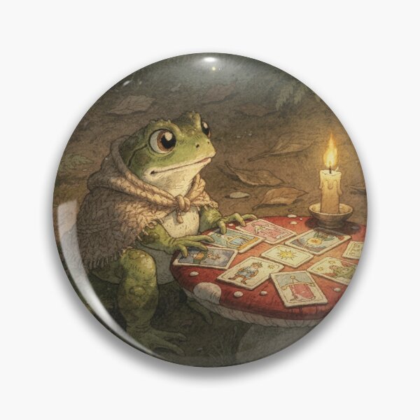 Item preview, Toad Fortune-Teller at the Toadstool designed and sold by PictorialWhimsy.