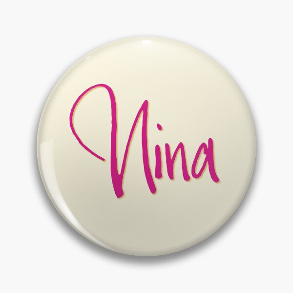 Item preview, NINA personalized type design designed and sold by CharlottePlaceArt.